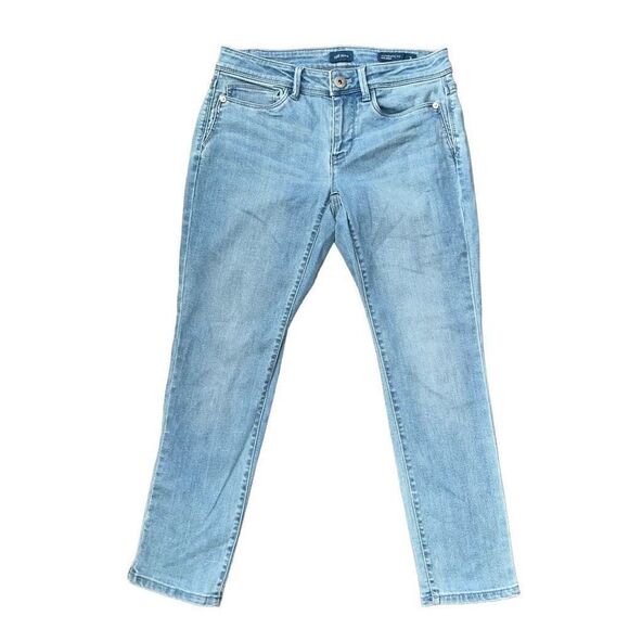 J Jill Denim Authentic Fit Slim Ankle Jeans 2 Petite - Picture 1 of 7